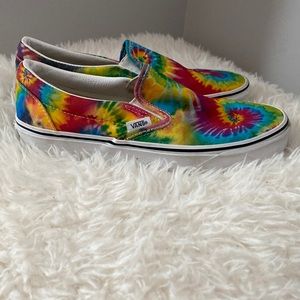 Vans Unisex Asher Slip On Tie Dye